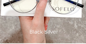 Aviation Transparent Optical Glasses Frame Women Clear Myopia Prescription Eyeglasses Frame UV Anti Blue Light Computer Eyewear