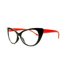 Load image into Gallery viewer, iboode Classic Cateye Clear Lens Glasses Sexy Women Plain Mirror Eyewear Vintage Cat Eye Elegant Female Goggle Eyeglasses