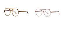 Carica l&#39;immagine nel visualizzatore di Gallery, Plastic Titanium Glasses Frames Anti Blue Light Ultralight Men Women Optical Fashion Computer Glasses