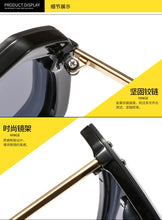 Load image into Gallery viewer, 2022 futuristic big rectangle FF logo sunglasses women uv400 high quality oversized shades for women retro mirro oculos de sol