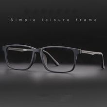 Carica l&#39;immagine nel visualizzatore di Gallery, Gmei Optical Pure Titanium Glasses Frame For Myopia Glasses Men Light And Comfortable Full Rim Large Size Spectacles Frames 8838