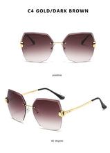 Load image into Gallery viewer, Luxury Brand Sunglasses Women Fashion Black Retro Sun Glasses Vintage Lady Summer Style Sunglasses Female Famous UV400