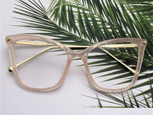 Load image into Gallery viewer, Retro Cat Eye Glasses Women&#39;s Eyeglasses Frame Luxury Brand Designer Spectacles Transparent Cat&#39;s Eye Glasses Female Eyewear