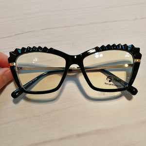 New Vintage Metal Square Anti-blue Glasses Frame Women Fashion Computer Transparent Eyeglasses Female Spectacles Oculos Feminino