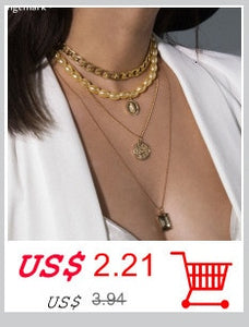 Punk Unique Imitation Pearl Chain Necklace for Women Wedding Steampunk 2020 Gothic Twisted Chunky Thick Choker Necklace Jewelry