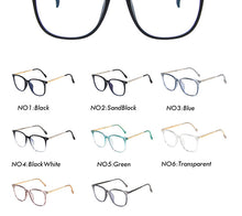 Carica l&#39;immagine nel visualizzatore di Gallery, 2022 Women Glasses Frame Luxury Eyewear For Women Anti Blue Light Glasses Optics Brand Designer Eyeglasses Frame Women