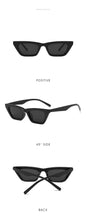 Carica l'immagine nel visualizzatore di Gallery, New Cat Eye Sunglasses Women Fashion Mirror Sunglasses for Women Luxury Gafas De Sol Mujer 2022 Retro Cateye Shades Women
