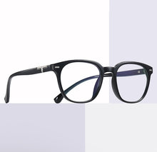 Carica l&#39;immagine nel visualizzatore di Gallery, TR90 Anti Blue Glasses Frames Retro Men Women Optical Computer Glasses