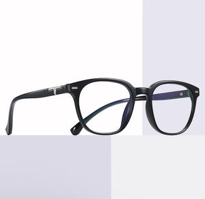 TR90 Anti Blue Glasses Frames Retro Men Women Optical Computer Glasses