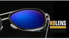 Load image into Gallery viewer, Iron Man 3 Matsuda TONY stark Sunglasses Men Rossi Coating retro Vintage Designer Sun glasses Oculos Masculino Gafas del UV400
