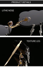 Load image into Gallery viewer, Fashion Rimless Cloud Shape Sunglasses with Lightning Pendant Women Luxury Funny Sun Glasses Shades UV400 Brand Designer SG028