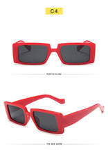 Load image into Gallery viewer, 2022  Retro Square Sun Glasses Luxury Brand Travel Small Rectangle Sunglasses Women Men Vintage Oculos Lunette De Soleil Femme