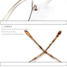 Load image into Gallery viewer, Clear Cat Eye Glasses Frame Women&#39;s Glasses Fake Prescription Round Glasses Female Myopia Eye Glasses For Beauty For PC