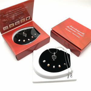 Natural Oyster Wish Pearl Pendant Necklace Charm Necklace Gift Box Popular Fashion Women Jewelry Gift
