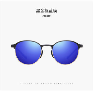 Polarized Round Metal Frame Woman Sun Glasses fishing Driving Sunglasses Brand NEW Fashion Sunglasses Female UV400