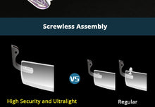 Carica l&#39;immagine nel visualizzatore di Gallery, Titanium Alloy Screwless Eyewear Rimless Men Glasses Frame Ultralight Square Eyeglasses Myopia Prescription Spectacles Frameless