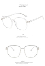 Carica l&#39;immagine nel visualizzatore di Gallery, 2022 Trends Anti Blue Light Oversized Glasses Computer Women Blue Blocking Gaming  Men Transparen Eyeglasses Spectacles Frame