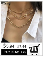 Carica l&#39;immagine nel visualizzatore di Gallery, Punk Multi Layered Pearl Choker Necklace Collar Statement Virgin Mary Coin Crystal Pendant Necklace Women Jewelry