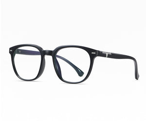 TR90 Anti Blue Glasses Frames Retro Men Women Optical Computer Glasses