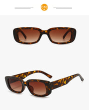 Load image into Gallery viewer, Fashion Square Sunglasses Luxury Brand Travel Small Rectangle Sun glasses Men Women Vintage Retro Oculos Lunette De Soleil Femme