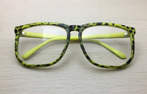 TinffGan Big Glasses Frame  Women large Eyeglasses Frame Men Eye Glasses Frames pc Spectacle black Eyewear oculos de grau
