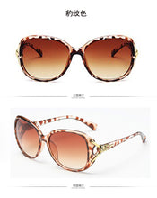 Load image into Gallery viewer, Luxury Brand Design Sunglasses Women Ladies Elegant Big Sun Glasses Female Prismatic Eyewear Retro De Sol Shades UV400