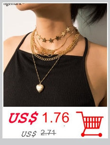 Punk Unique Imitation Pearl Chain Necklace for Women Wedding Steampunk 2020 Gothic Twisted Chunky Thick Choker Necklace Jewelry