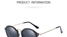 Load image into Gallery viewer, Fashion Round Sunglasses Women Designer Sunglasses Women 2022 High Quality Sunglasses For Women/Men Vintage Oculos De Sol