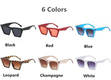 Load image into Gallery viewer, Fashion Square Sunglasses Women Designer Luxury Man/Women Cat Eye Sun Glasses Classic Vintage UV400 Outdoor Oculos De Sol