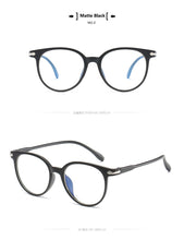 Load image into Gallery viewer, 2022 Clear Glasses Women Anti Blue Light Eyeglasses Computer Gaming Goggles Vintage Round Fake Glasses Optical Spectacle Frame