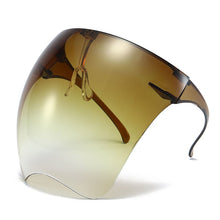 Load image into Gallery viewer, Clear Full Face Shield anti foggy Sunglasses Oversized  Visor Sun Glasses Safety Blocc Glasses Anti-Spray Mask Protective Goggle