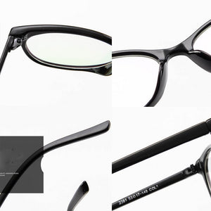 Women Cat Eye Spectacle Eyeglasses Frame Men Clear Lens Optical Plain Glasse Frame Computer Glasses Myopic Glasses Unisex