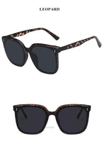 Load image into Gallery viewer, Classic Vintage Square Sunglasses Women Oversized Sunglass Woman Men Retro Black Sun Glasses Shades Goggle