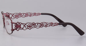 Black red Eyewear for Prescription Eyeglasses Women Myopia full rim Glasses Frame Men montures de lunette Silicone stipule