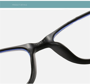 0 -50 -100 -150 To -600 Square Nearsighted Glasses Finished Full Frame Short-sight Eyewear Prescription Spectacles Black Frame