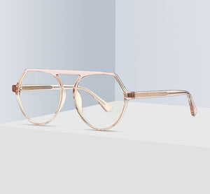 Plastic Titanium Glasses Frames Anti Blue Light Ultralight Men Women Optical Fashion Computer Glasses