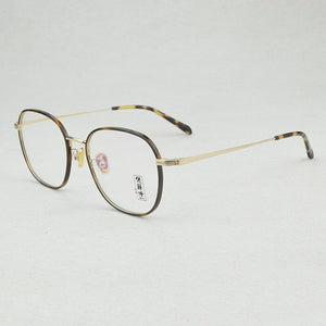 fashion myopia optical glasses frame women retro eye glasses frames for women Metal prescription computer spectacle frames 6004