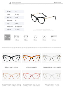 Square Women reading Glasses Frame Crystal Multi-section Brand Design Optical Computer oculos Glasses gafas de lectura mujer