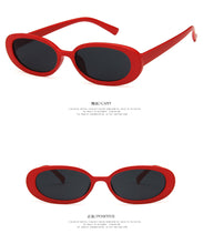 Load image into Gallery viewer, Pink Retro Sunglasses Oval Sunglasses Women Retro Brand Designer Vintage Ladies Cat Eye Pink Sun Glasses UV400  Nicki Minaj