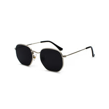 Load image into Gallery viewer, New Vintage Gold Sunglasses Men Square Metal Frame Silver Brown Black Small Sun Glasses Female Unisex Summer Style Shades