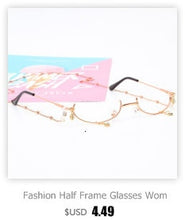 Load image into Gallery viewer, Cute Sakura Pendant Clear Optical Glasses Frame Women Round Girls Retro Eyeglasses Gothic Handmade Eyewear Glass Oculos De Gafas