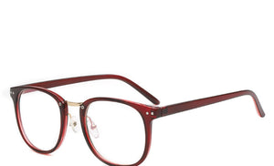 2022 Glasses Frame Women Round Eyeglasses Women/Men Retro Glasses Frame Women Luxury Clear Lens Optical Spectacle Frame