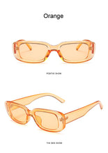 Load image into Gallery viewer, Square Sun Glasses Female Luxury Brand Travel Small Rectangle Sunglasses Women Vintage Retro Oculos Lunette De Soleil