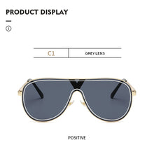 Load image into Gallery viewer, Brand Design Fashion Sunglasses Women Metal Gradient Sun Glasses High Quality Men UV400 Sunglass Shades Eyewear Oculos de sol