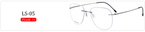 Krasivyy Vintage Round Rimless Glasses Frame Women B Titanium Myopia Optical Prescription Eyeglasses Men New Screwless Eyewear