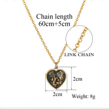 Load image into Gallery viewer, Romantic Sweet Cute Colorful Heart Shape Pendant Link Chain Necklaces for Women And Girls Wedding Engagement Accessories Jewelry