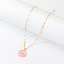 Carica l&#39;immagine nel visualizzatore di Gallery, Simple Stars Moon Necklaces Fashion Europen Alloy Oil Drop Women Long Heart Round Golden Pendant Necklace Jewelry For Girls