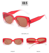 Load image into Gallery viewer, Vintage Square Sunglasses Women Black Rectangle Sun Glasses for Men Classic Eyewear UV400 Korea Style