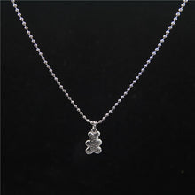 Load image into Gallery viewer, Punk Rock Flower Bear Heart Pendant Necklace Hip Hop Fashion Jewelry Cool For Women Girl Gifts Accessories Party Nightclub Gifts