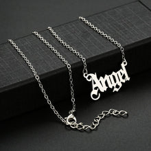 Carica l&#39;immagine nel visualizzatore di Gallery, High Quality 2020 New Fashion Jewelry Gold Babygirl Letter Necklace Name Pendants Lovely Gift for the Mom